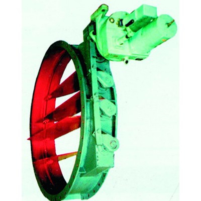 自动圆形百叶阀